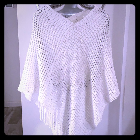 Sweaters - Knit shawl